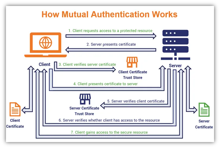 how mutual authentication works